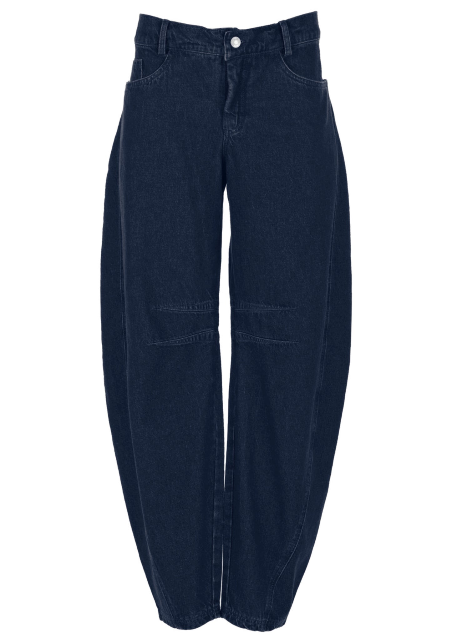 Two Hearts Barrel Pants Blue