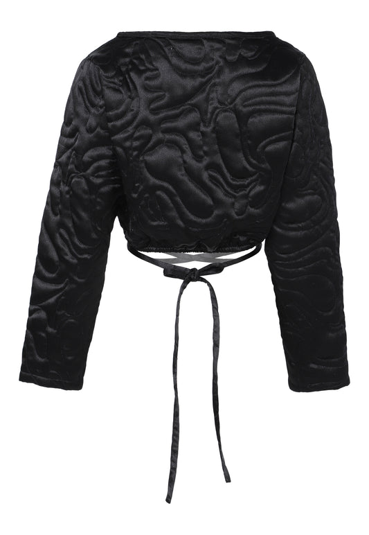 Claude Puffy Shirt Black