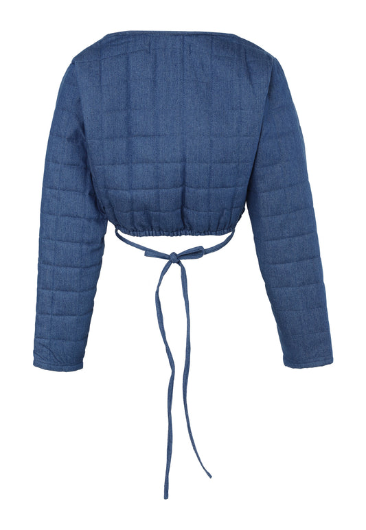 Claude Puffy Shirt Blue