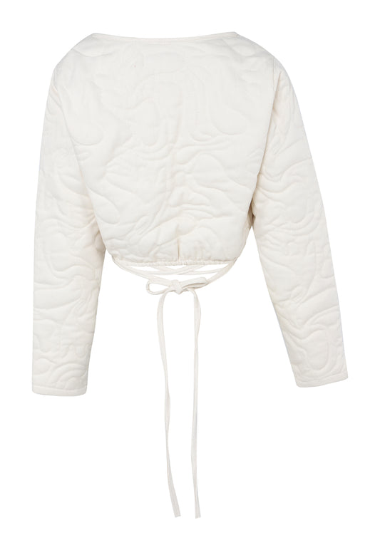 Claude Puffy Shirt Cream