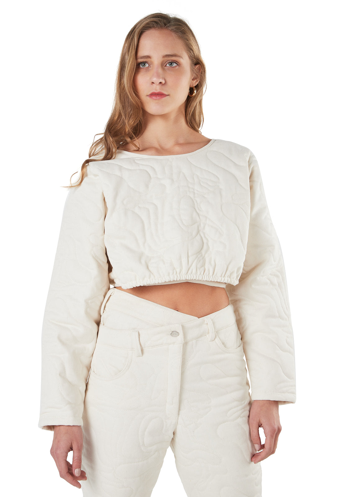 Claude Puffy Shirt Cream