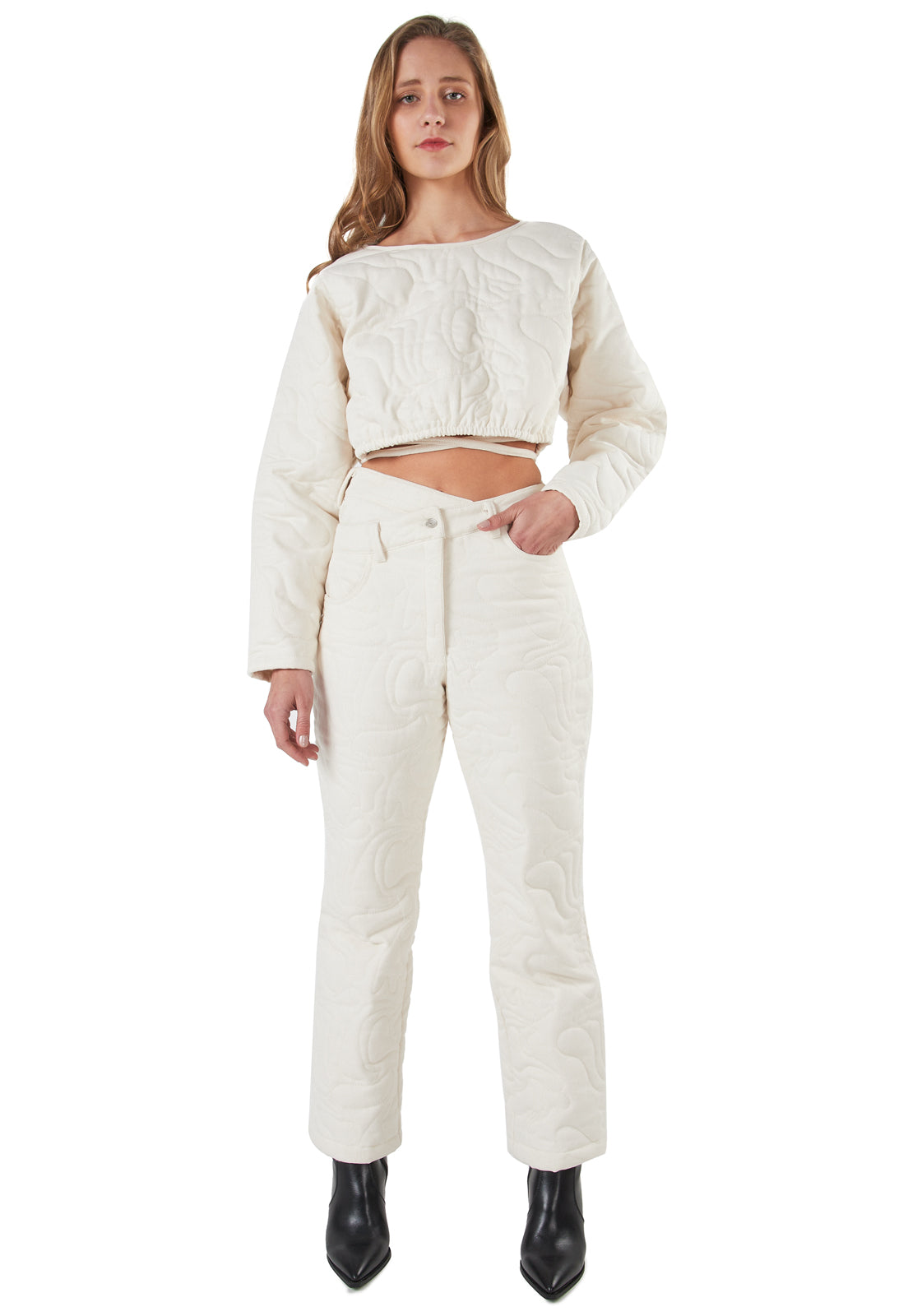 Claude Puffy Shirt Cream