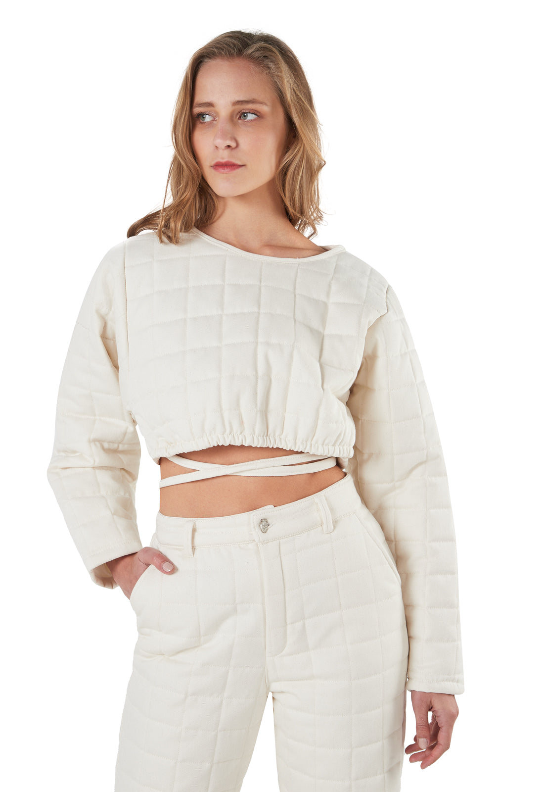 Claude Puffy Shirt Cream