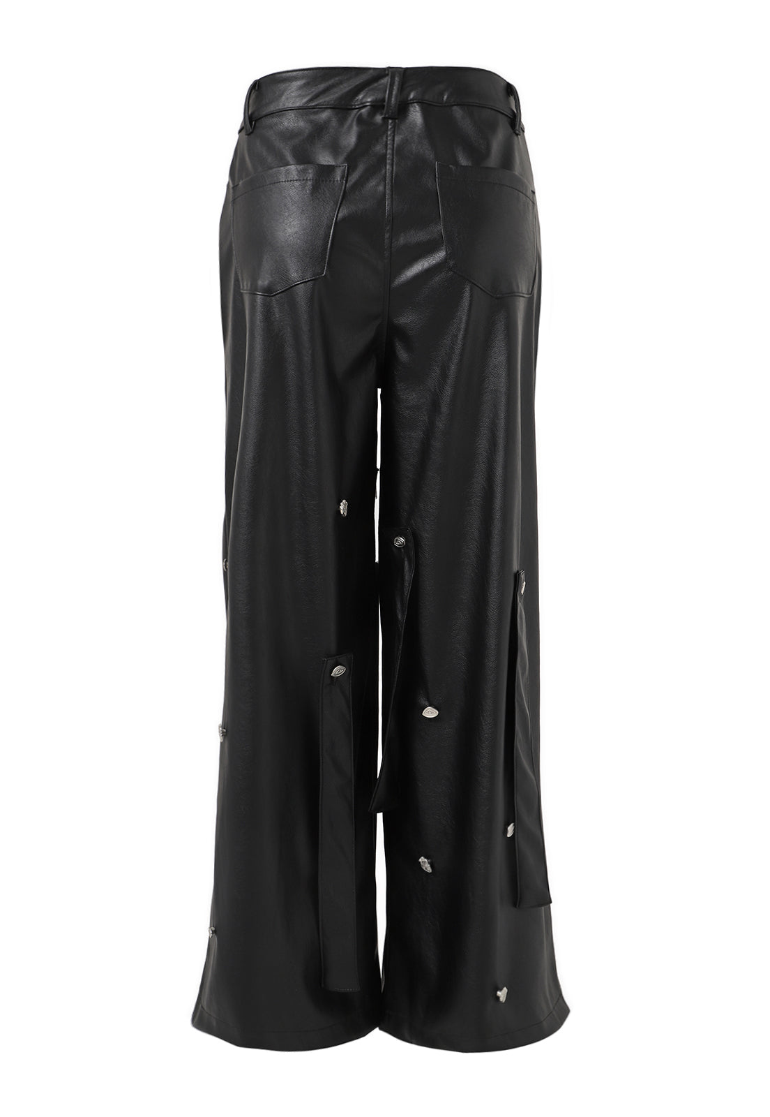 Mini Hearts Pants - Black
