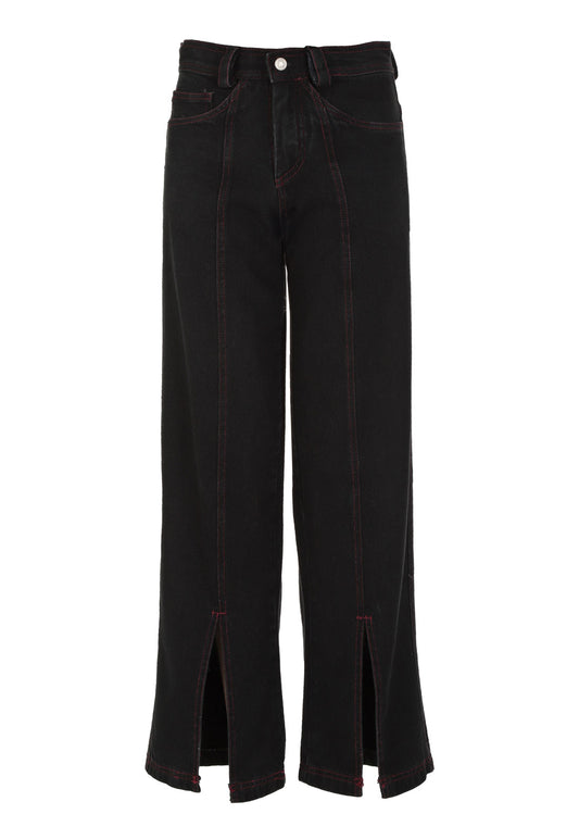 Heart Pants Black