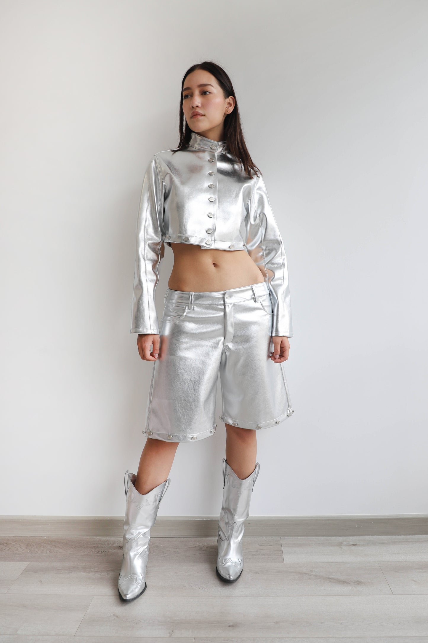Game Over Pants - Silver 