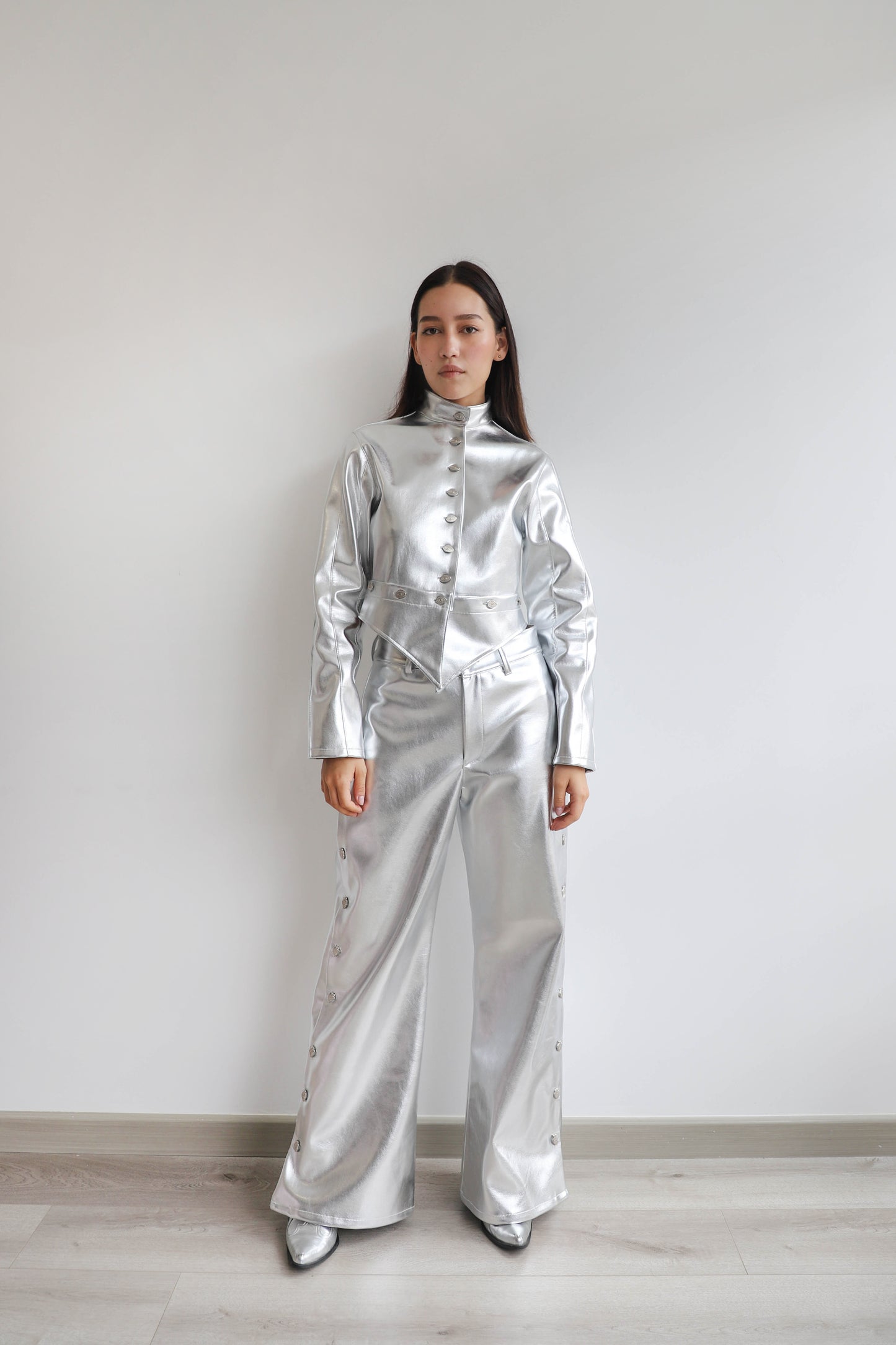 Alma Pants - Silver 