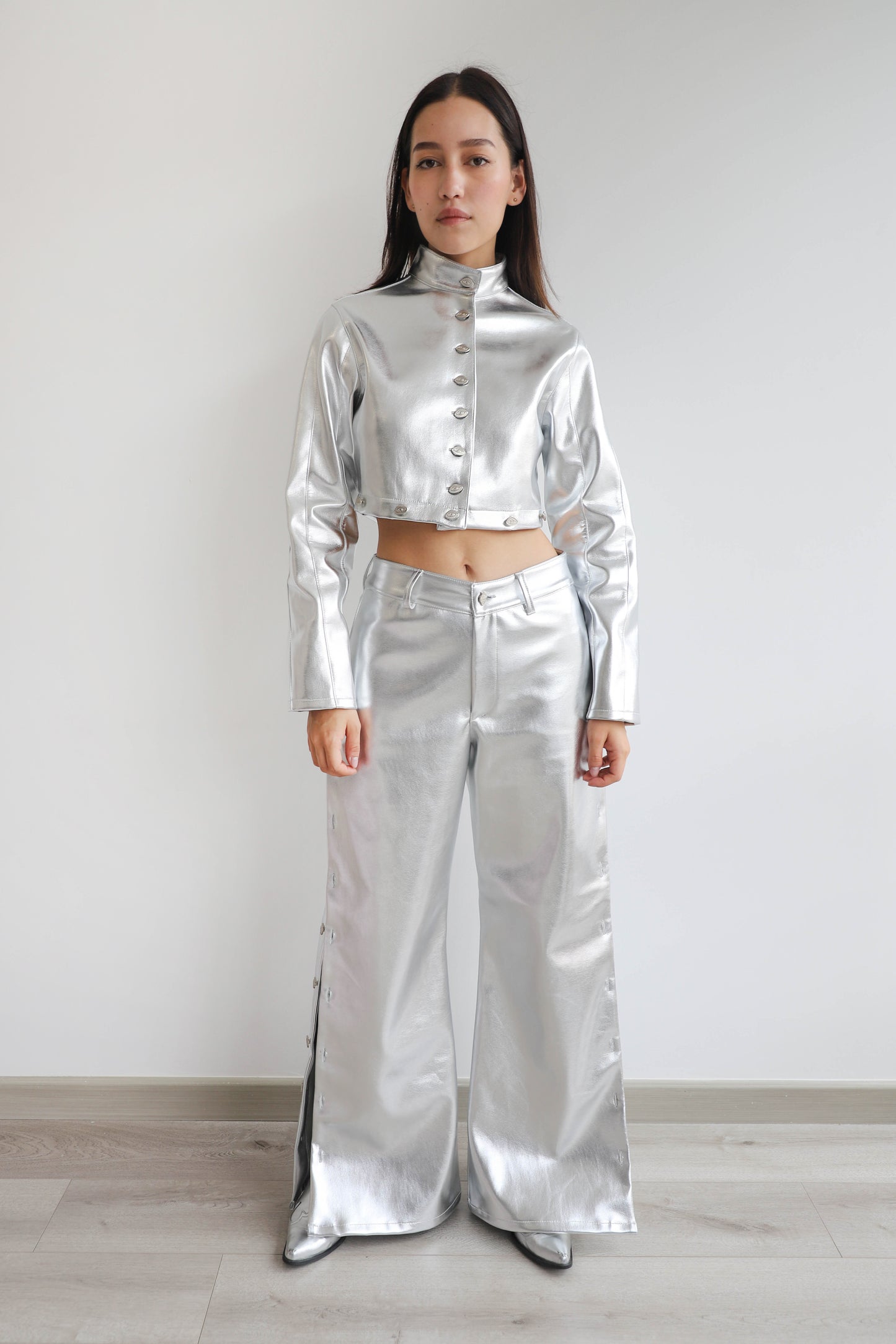 Alma Pants - Silver 