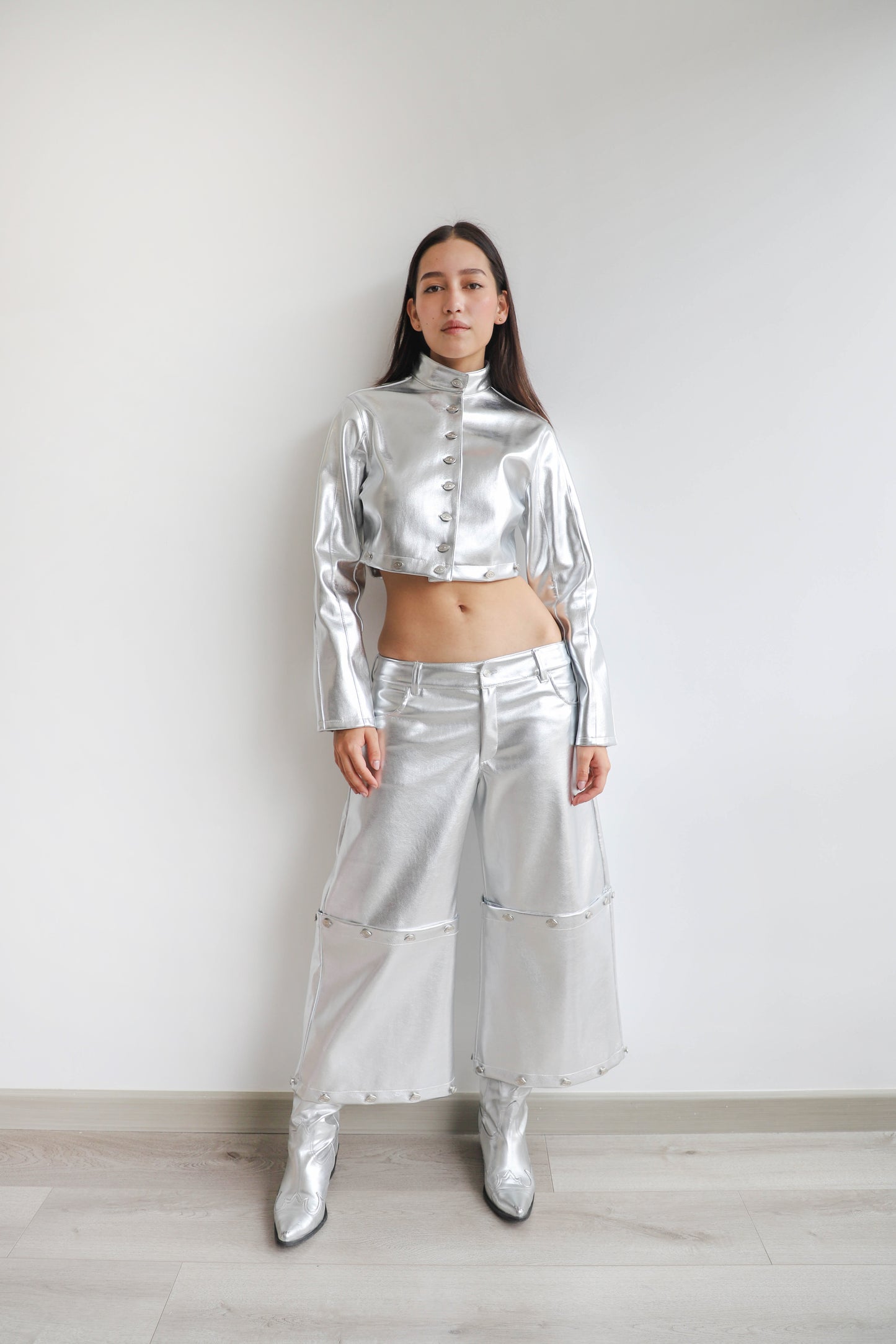 Game Over Pants - Silver 