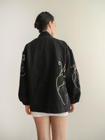 Cargar imagen en el visor de la galería, Bomber Big Heart Jacket
