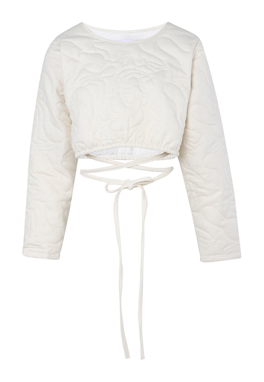 Claude Puffy Shirt Cream