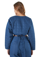 Cargar imagen en el visor de la galería, Claude Puffy Shirt Blue
