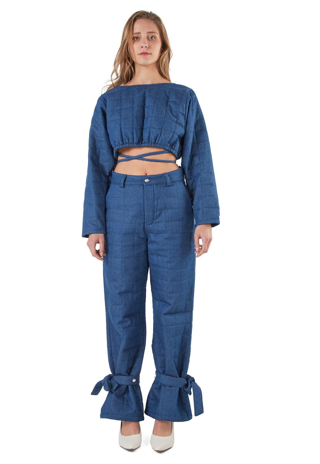 Charlotte Puffy Pants Blue